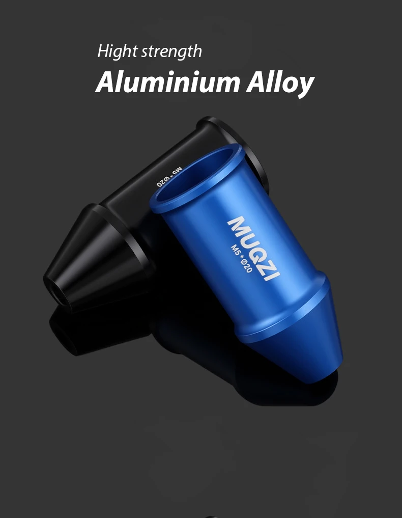 Fahrradlicht-Halterung Taschenlampenhalter für Hinter- und Vorderrad M5 Rahmenbolzenloch Aluminiumlegierung – Detail 3