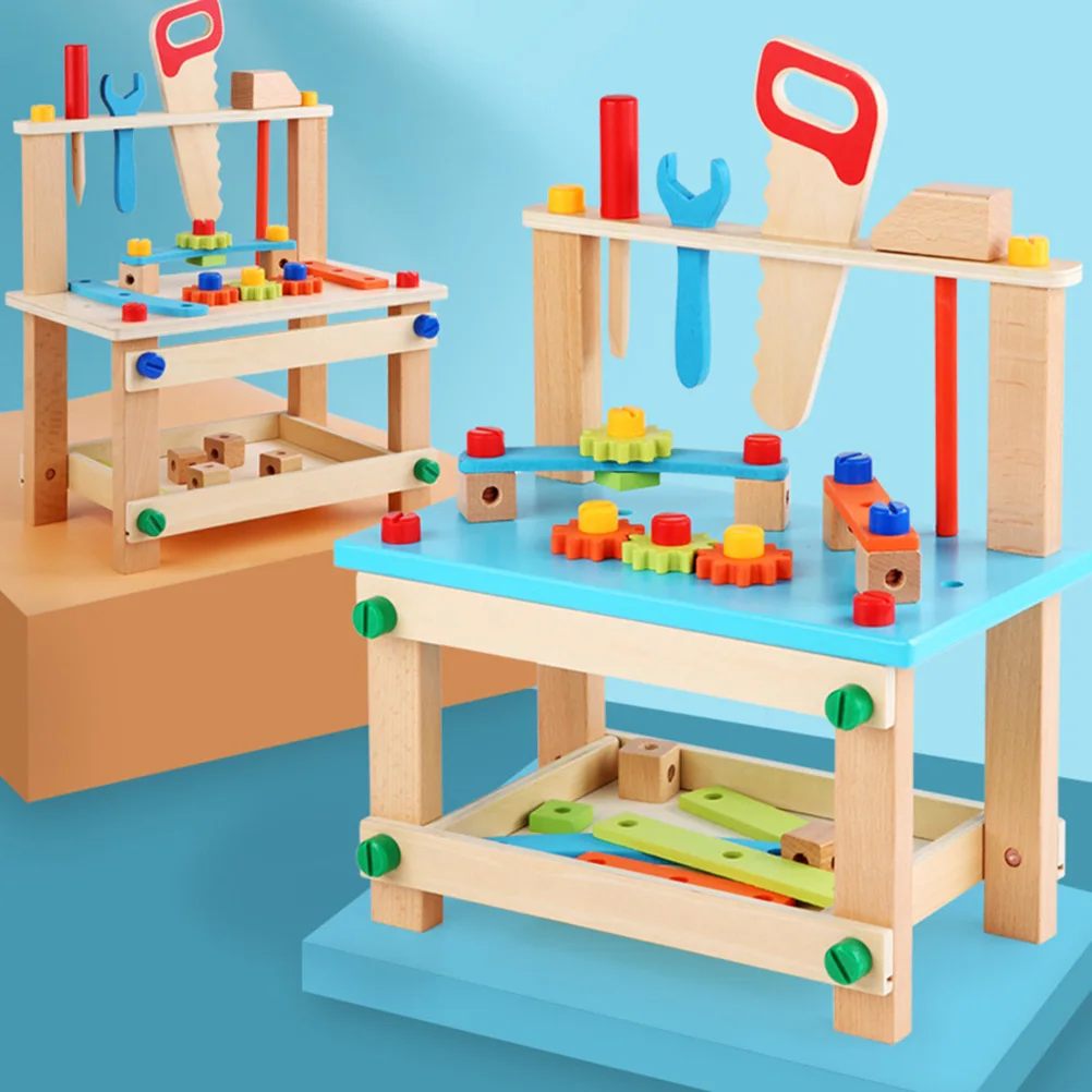

Disassembly Tool Chair Toy Cartoon Assembling Educational Child Funny Kids Dismounting Wooden