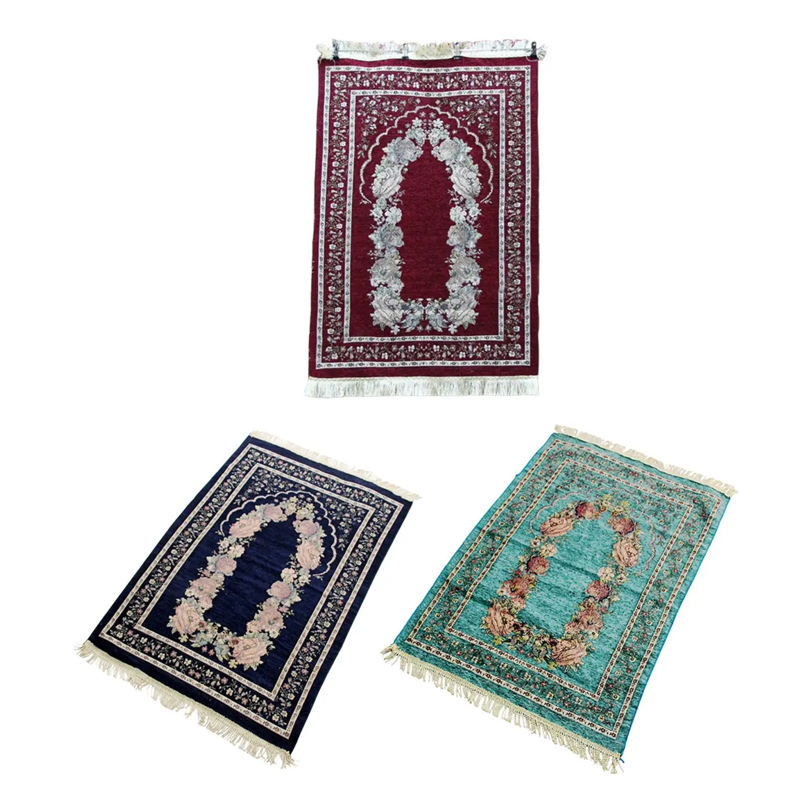 

Chenille Praying Rug with Elegant Design for Wedding Bar Holiday Gifts