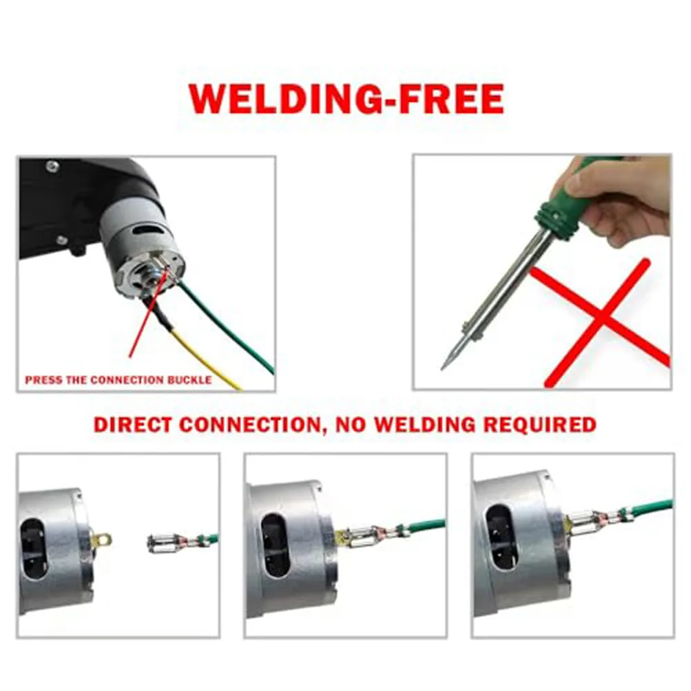 6V 12V Electric Conversion Harness for Childrens for Ride On Toys with Forward Reverse Gear Switch High Low Switch and Fuse