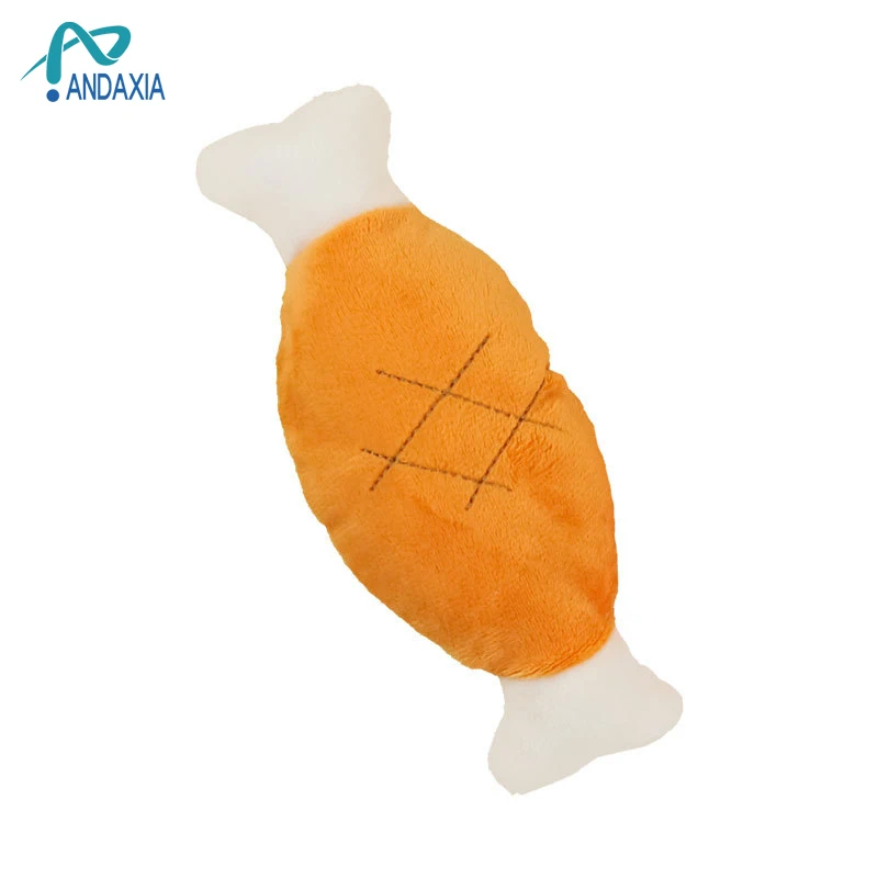 Sounding chicken legs pet toys dog plush sound toys interactive training pet supplies cat toys