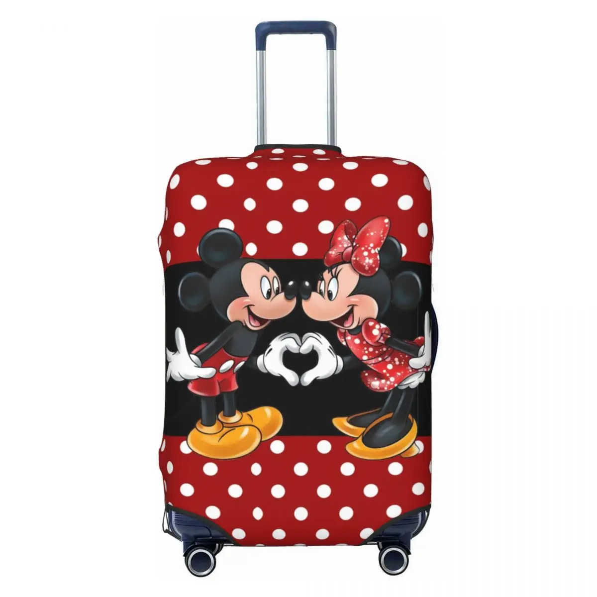 

Изготовленный на заказ чехол для багажа с милой сценой, заполненной любовью, защитные чехлы для чемодана, костюм для 18-32 дюймов