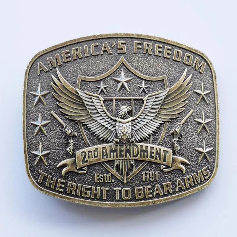 Ceinture Western Vintage Cowboy Rodeo en Bronze, Grande Ceinture de 4cm de Largeur, avec Stock Raqué