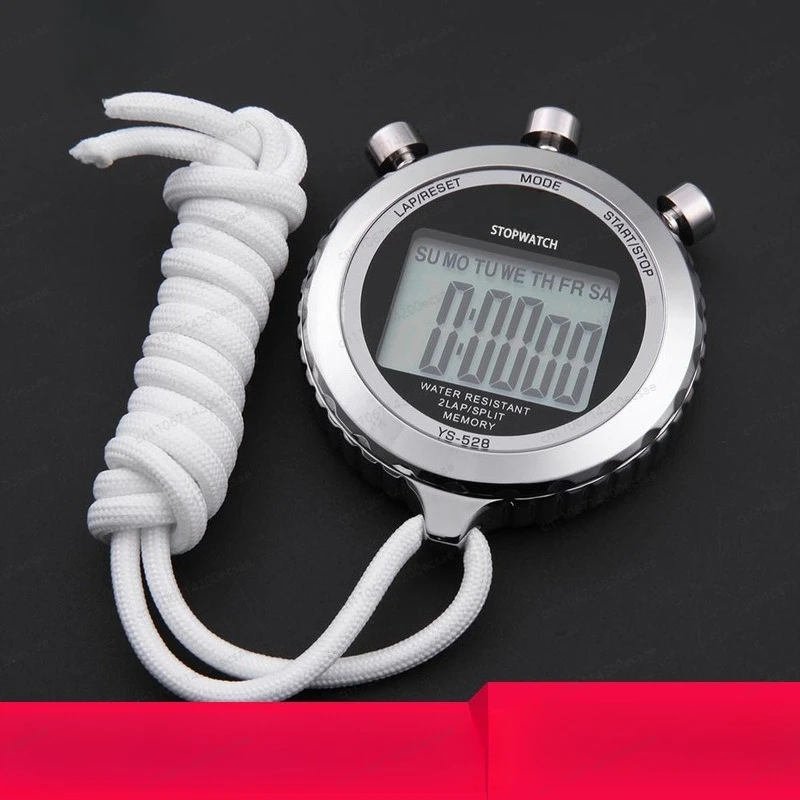 

Multi-Function Electronic Code Stopwatch | All-Metal Body, Large Screen for Sports Timing & Competition