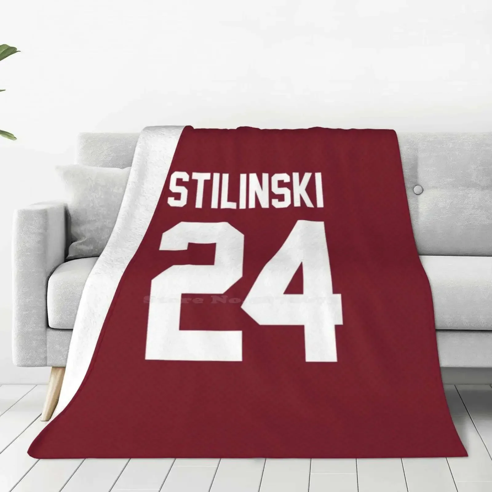 Stilinski  Soft Warm Throw Blanket Inspired by Stiles Stilinski from Teen Wolf Dylan OBrien Perfect for Cozy Evenings
