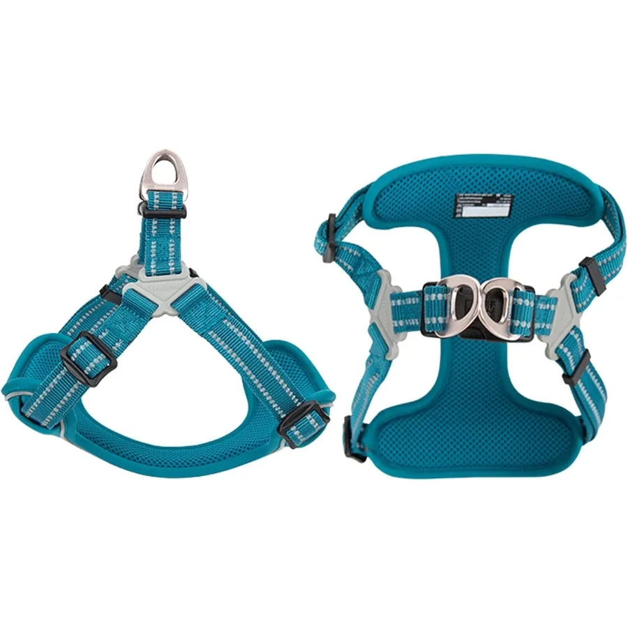 الكلب تسخير TLH5991 سترة أمان مضادة للسحب Stepin نمط تسخير لأكثر راحة وأقل الساحبة عاكسة الحيوانات الأليفة تسخير بواسطة Truelove