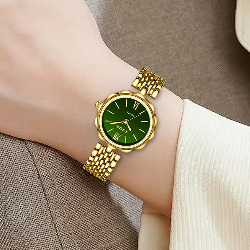 LIGE 2025 New Elegant Watches Women Fashion Business Quartz Wristwatches Waterproof Stainless Gifts For Womens Watch Reloj Mujer