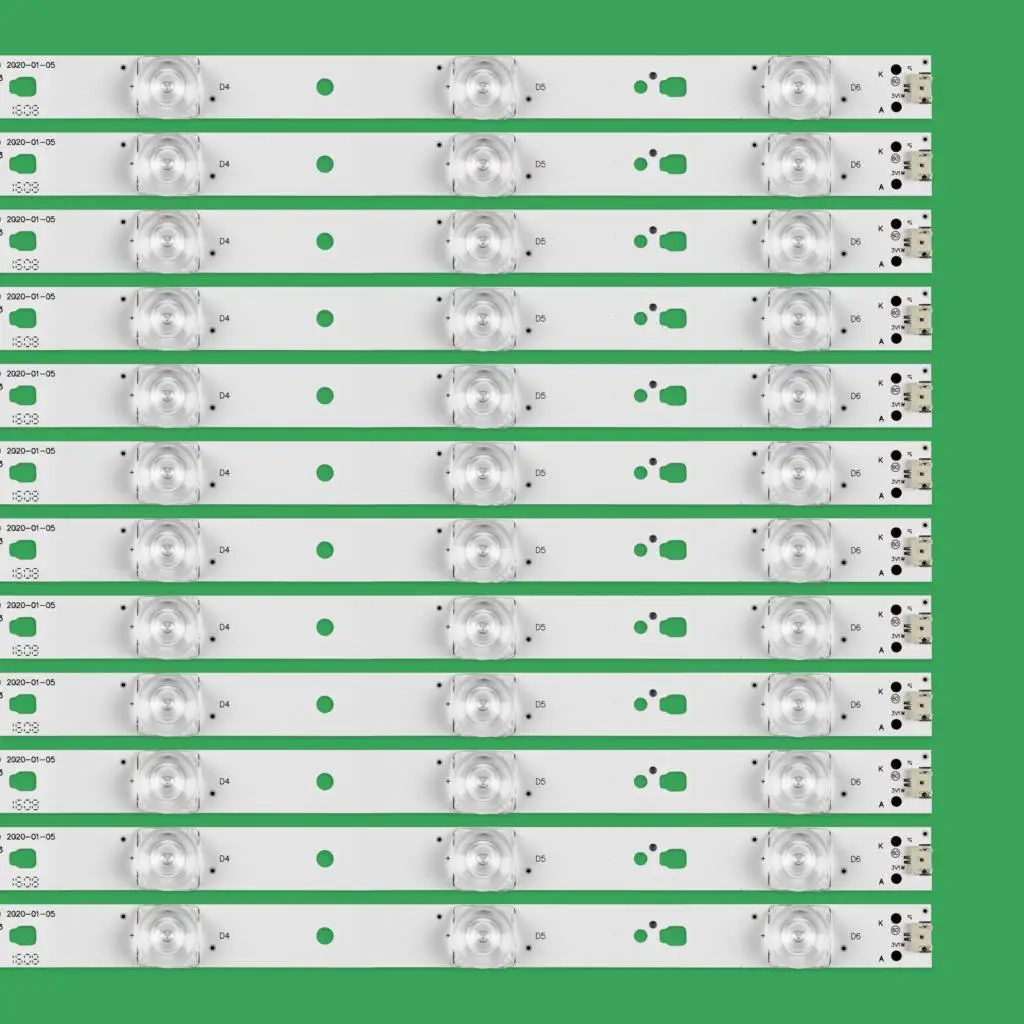 LED Backlight strip 6 lamp for Haier 49"TV FD4951A-LU G49Y 49U1 F49N LED49D6-03(A) 30349006203 LED50D6-ZC14AG-03 LS49AL72