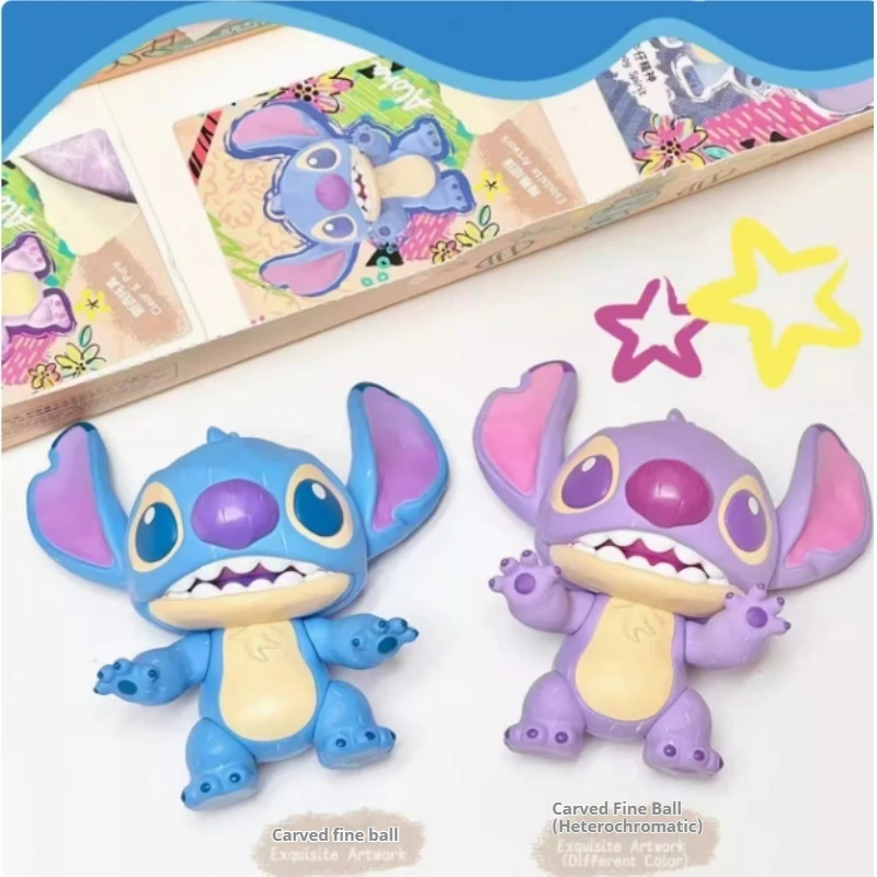 Miniso Disney Lilo & Stitch Mystery Box Stitch Blind Box Pvc-model Transformation Series Mysterieuze verrassende karaktergeschenken