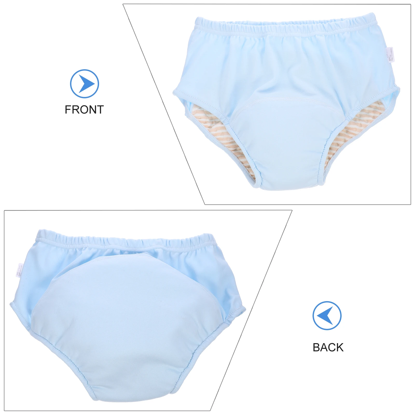 Washable Elderly Pantiess Leakproof Urinal Panties Adult Pantiess Anti-Leak Pure Cotton Incontinence Shorts For Women