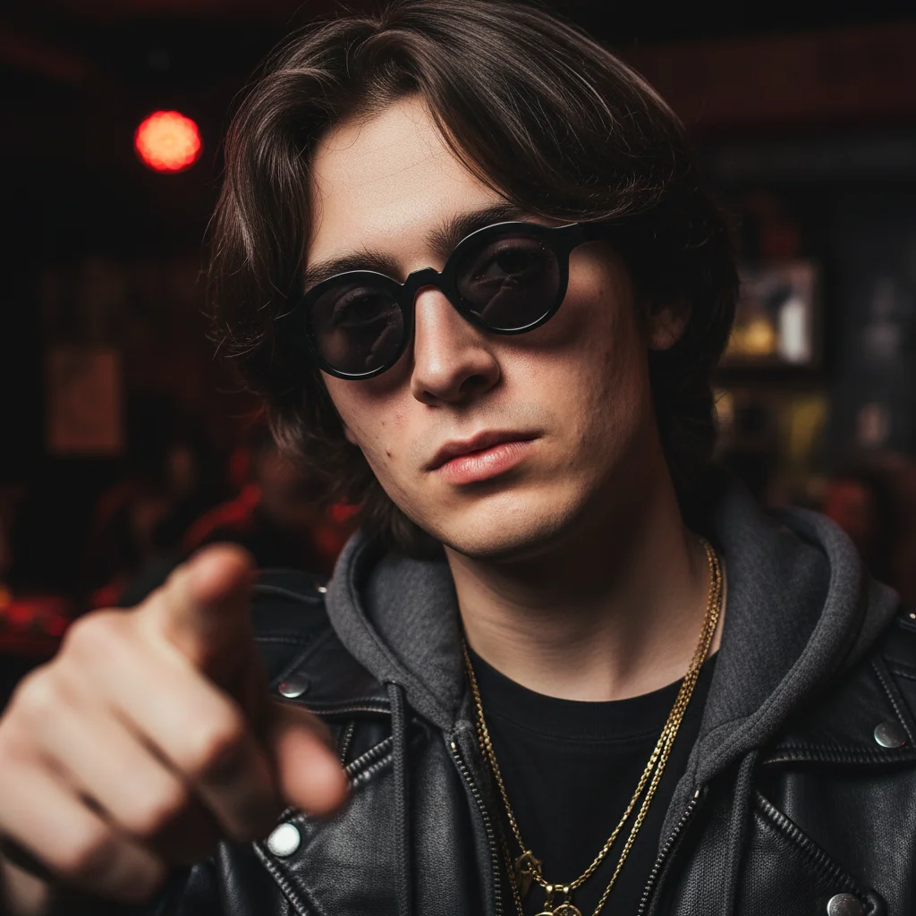 2025, neue dicke schwarze runde Sonnenbrille – Retro-John-Lennon-Stil für Männer, Y2K-Hot-Girl-Ästhetik für Frauen, UV-Schutz beim Fahren