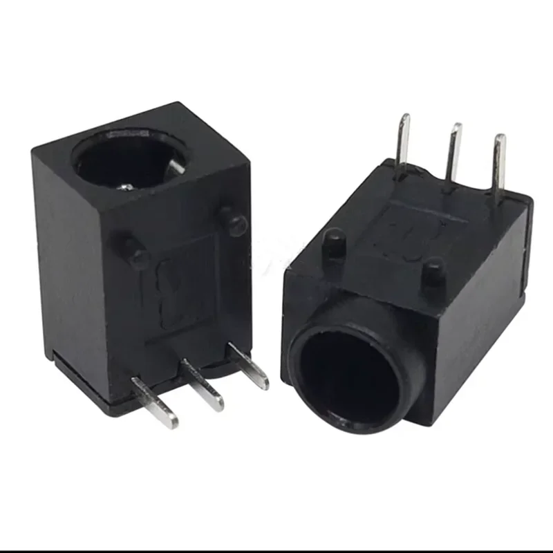 10PCs dc-003 dc-003a 3.5mm x 1.3mm DC power jack 3 pin plug female socket connector