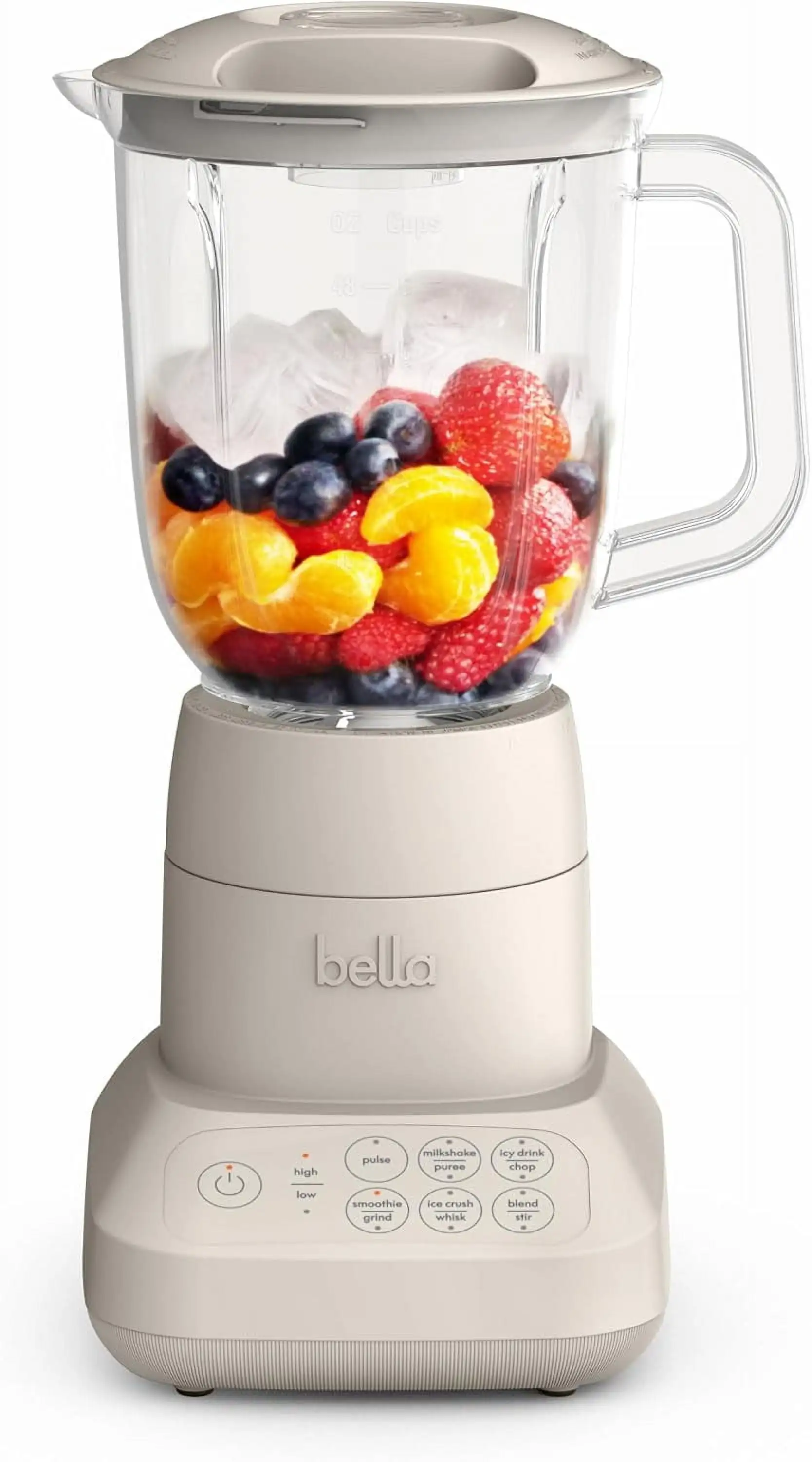Mélangeur de comptoir à 10 vitesses, presse-agrumes et machine à smoothie, convient aux ustensiles de cuisine, conception à rabat et au magasin, lavable au lave-vaisselle, capacité de 48 oz