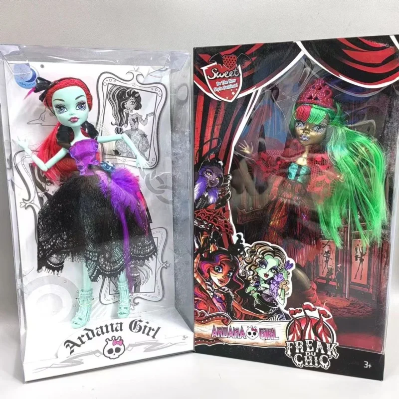 28cm Monster Elf High School Pet Devil Doll Drag Figure Play House Toy Goth Style Joint Movable Doll Ornament Girl Birthday Gift