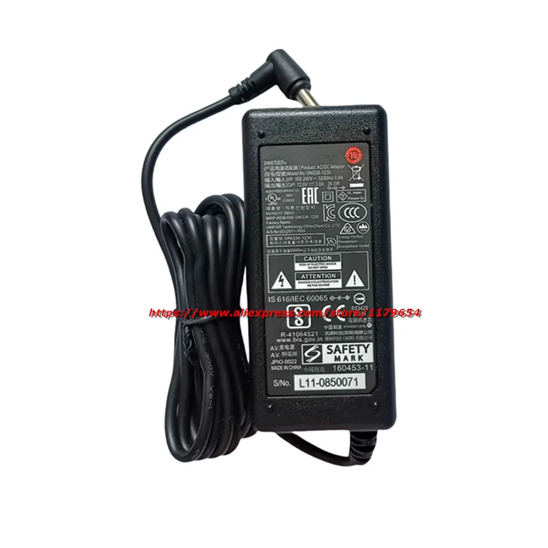 100% original AC Adapter For Pioneer DJ Serato DDJ-1000 DDJ1000 SRT DDJ-1000SRT DDJ-1000SRT-W 4-Channel Club Style DJ Controller