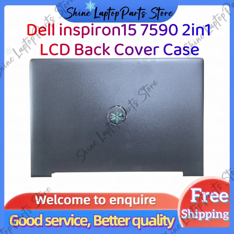 For Dell inspiron15 7590 2in1 LCD Back Cover Case A Cover Case 0NC0C1