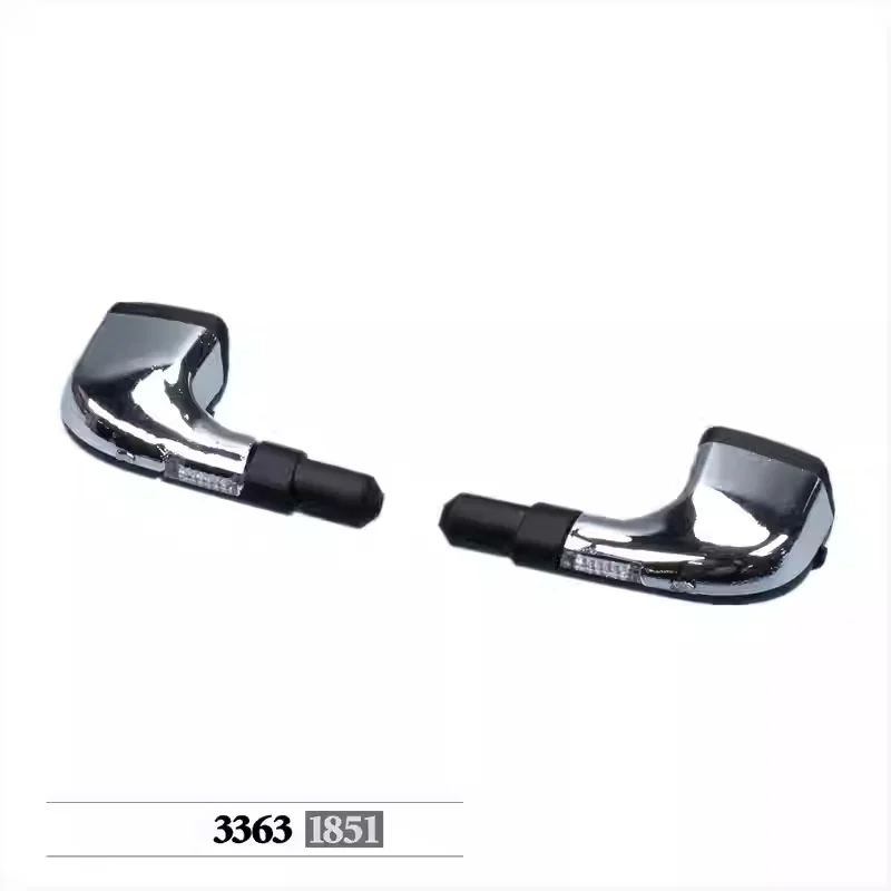 3363 Electronic Rearview Mirrors LED CNB-R78 Black For 1/14 Tamiyaa RC Dump Truck ACTROS 56348 BENZZ JUWUBA DIY Toys Model Parts