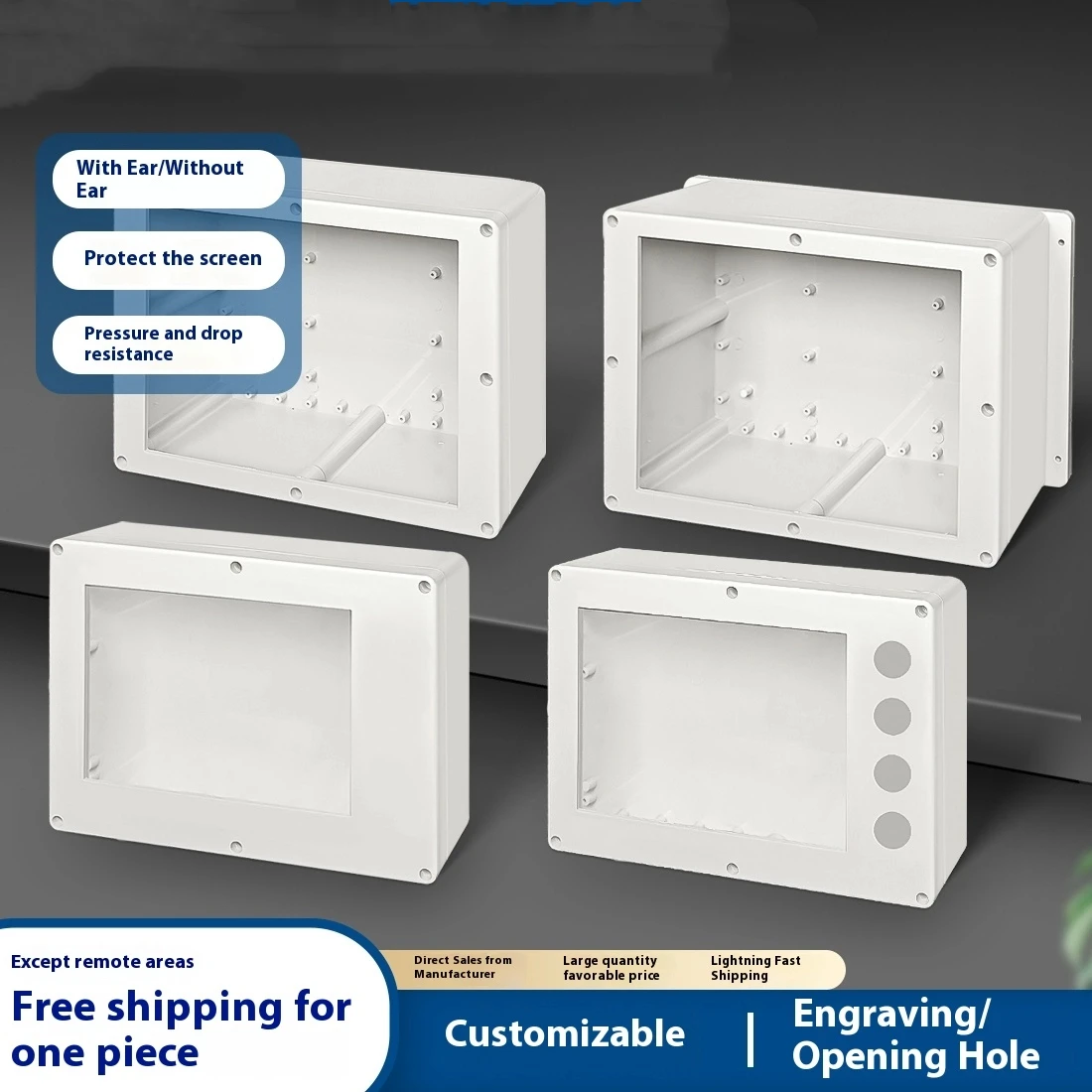 

Индивидуальная установка сенсорного экрана, электрический блок управления, 7/10,5-дюймовый ПЛК, человеко-машинный интерфейс для промышленного использования