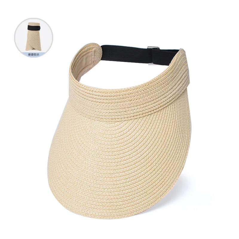 Lafite Wide Brim Adjustable Straw Hat, Full Face and Neck Sun Protection Easy to Store, Face-Shaping Women's Sun Hat