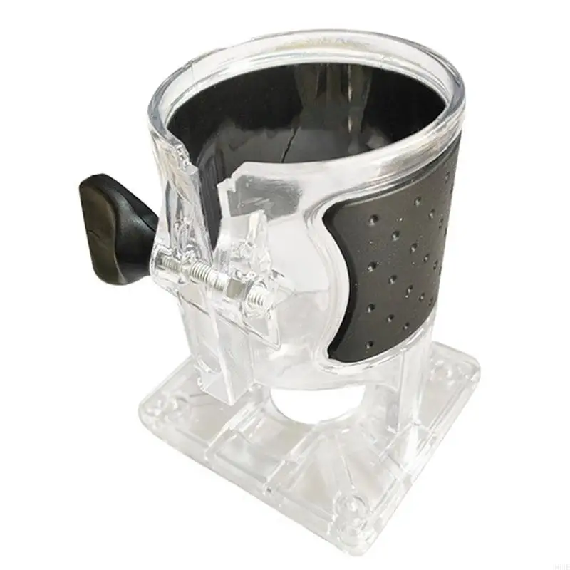 

964E Clear Edges Trimmer Base Router Shield Guard For DIY Crafts And Professional Use