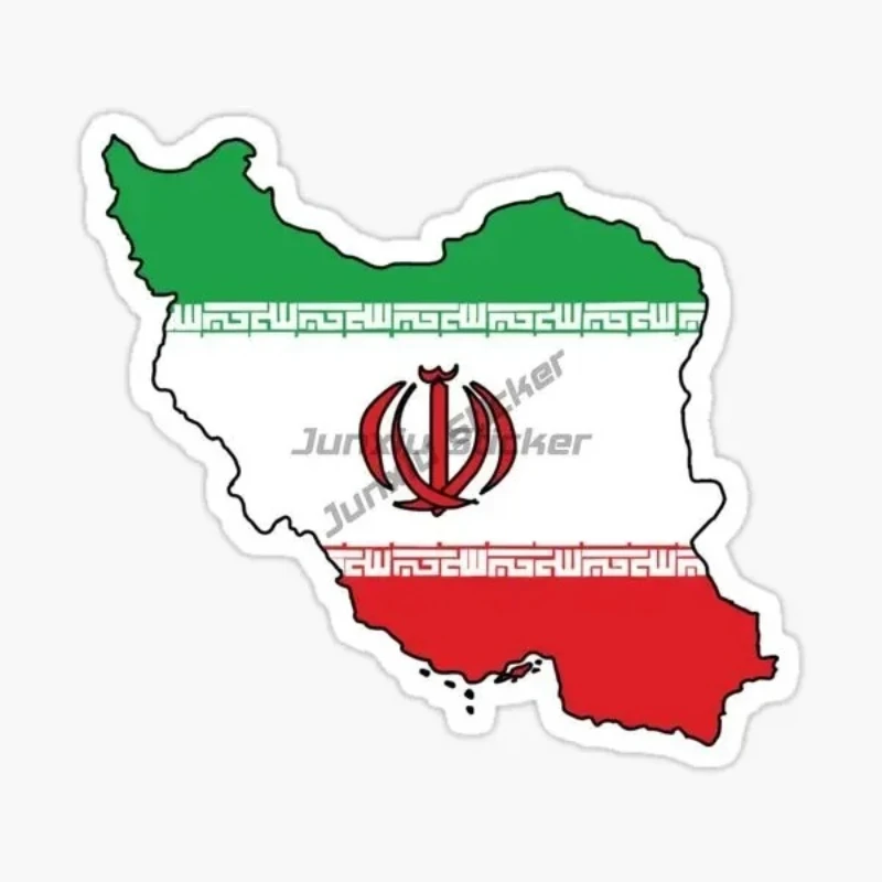 

IRAN Map Car Stickers JDM Decals Accessories