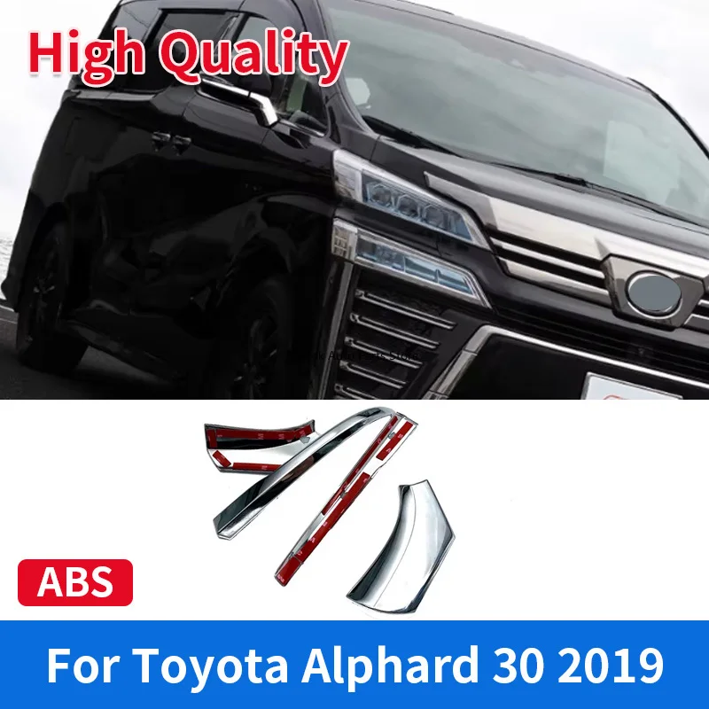 

1 комплект, грыжи зеркала боковой двери ABS для Toyota ALPHARD/VELLFIRE 30, аксессуары для стайлинга автомобилей