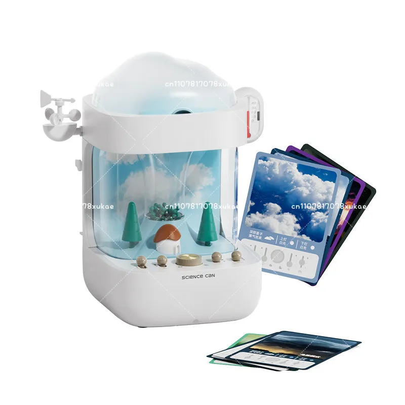 Simulation Station Children's Weather Forecaster Elementary School Toys Science Experiment Set Boys' Birthday Gifts