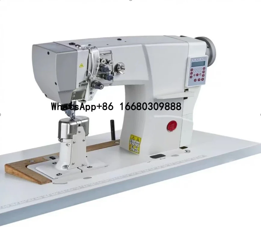 Automatic SC-592 Rear Bed Lock Industrial Double Computerized Drum Sewing Machine for Heavy Cloth Shoe Textiles