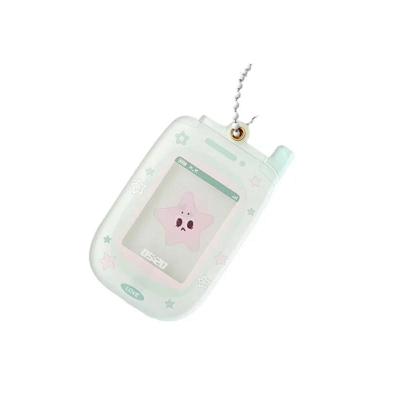 2024 Original Ins Practical Hot Selling Star Mobile Phone 1 Inch ID Card Brick Goo Goo Tray Acrylic Hard Card Sleeve
