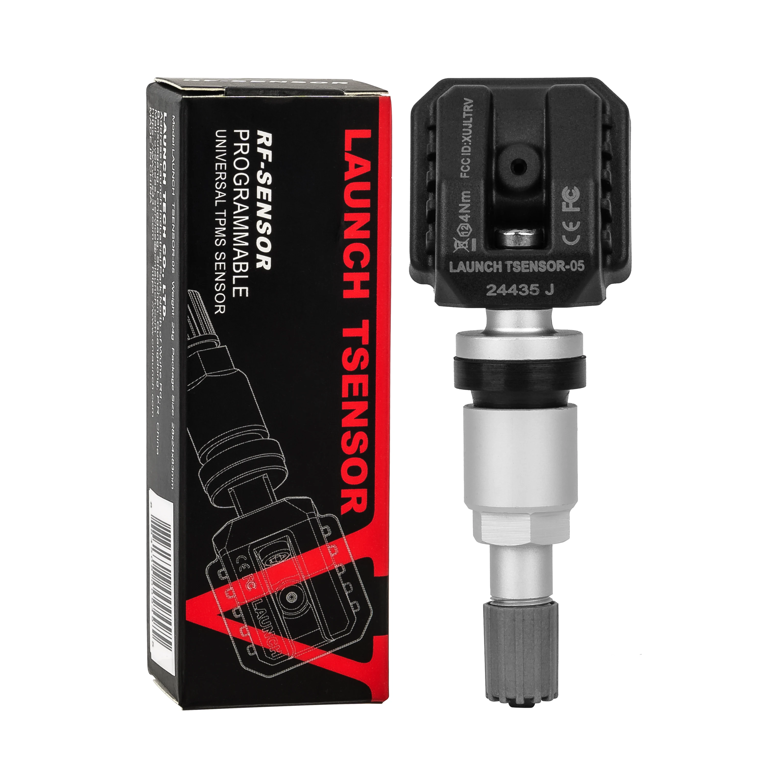 LAUNCH FR Sensor 433 315MHZ TPMS Sensor 4pcs/lot Tire Repair Tool Scanner Tire Pressure Monitor Tester Programming FR-Sensor