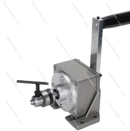 

Manual Tapping Machine High Precision Hand Crank Tapper Portable Drilling Threading Machine with 0.6MM-6MM Tap Chuck