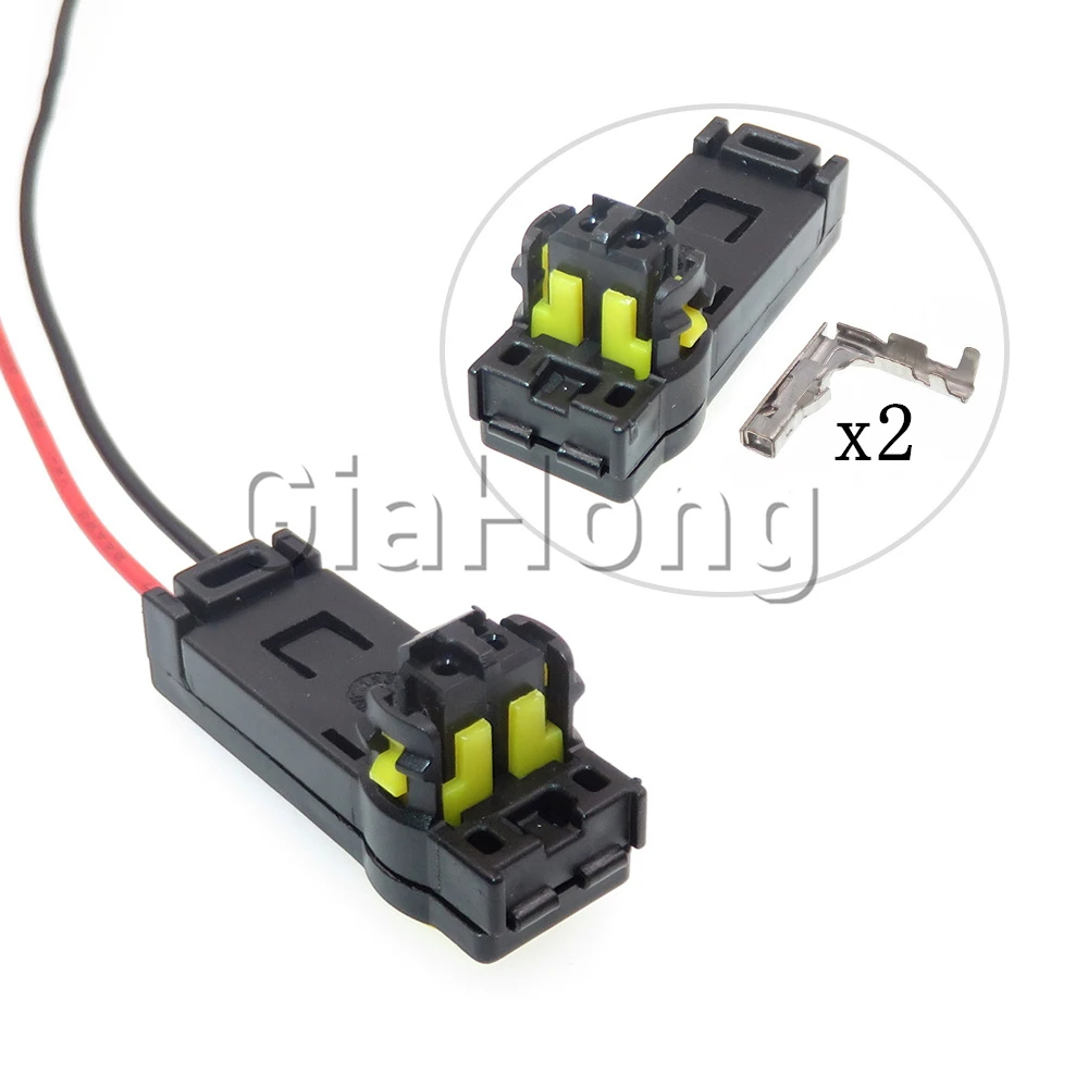 1 Set 2 Ways AC Assembly Auto Accessories Car Steering Wheel Low Current Sockets Automobile Hairspring Wire Harness Connector