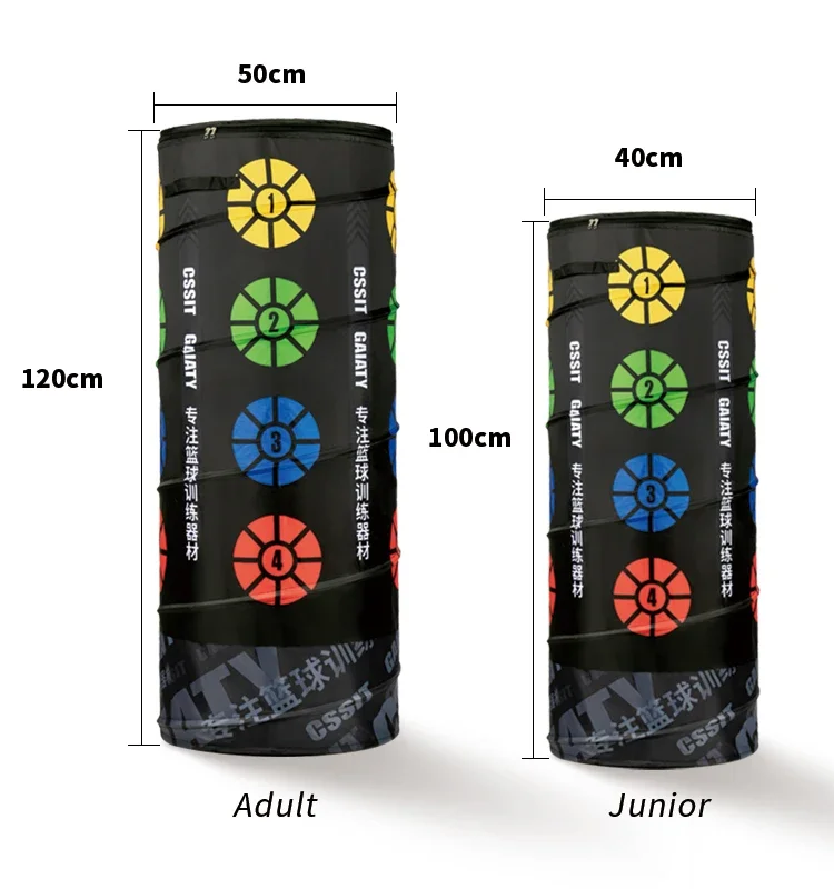 منبثقة المدافع كرة السلة المدافع الرياضة معدات التدريب طوي عقبة برميل معدات كرة السلة