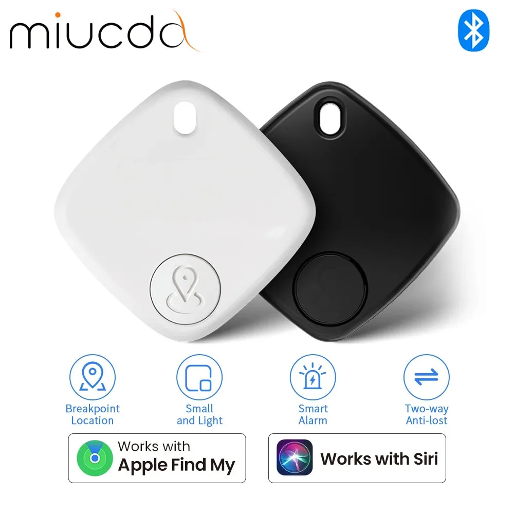 Miucda Mini Tracker Apparaat Bluetooth Items Verloren Tracker Ouderen Kind Finder Huisdier Locatie Antilost Alarm Voertuig Sleutel Tracker