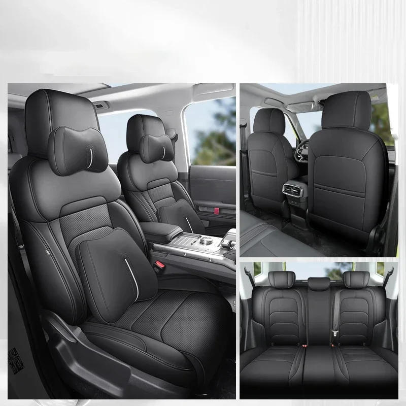 Fit For Chery Jetour Traveller T2 Car Seat Cover Car Breathable Seat Cover Cushion Accessories for Vehicles Car Seats
