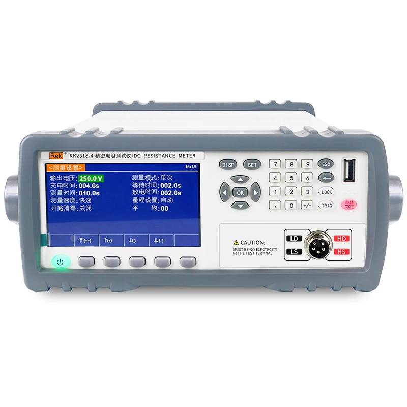 

Сделано в Китае RK2518-4 многоканальный точный тестер сопротивления 10U ohm-200K ohm Multiplex тестер сопротивления 4-канальный