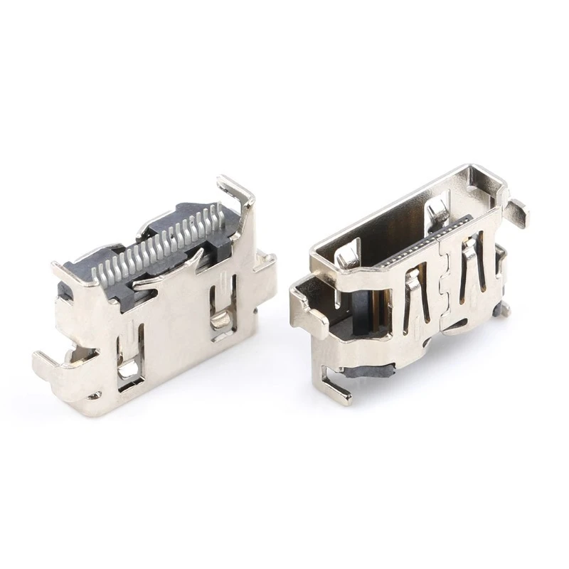 Интерфейс HDMI Плата прямого тонущего HDMI Cl-0,8 мм Женское сиденье 19pUSB Разъем Разъем высокого разрешения