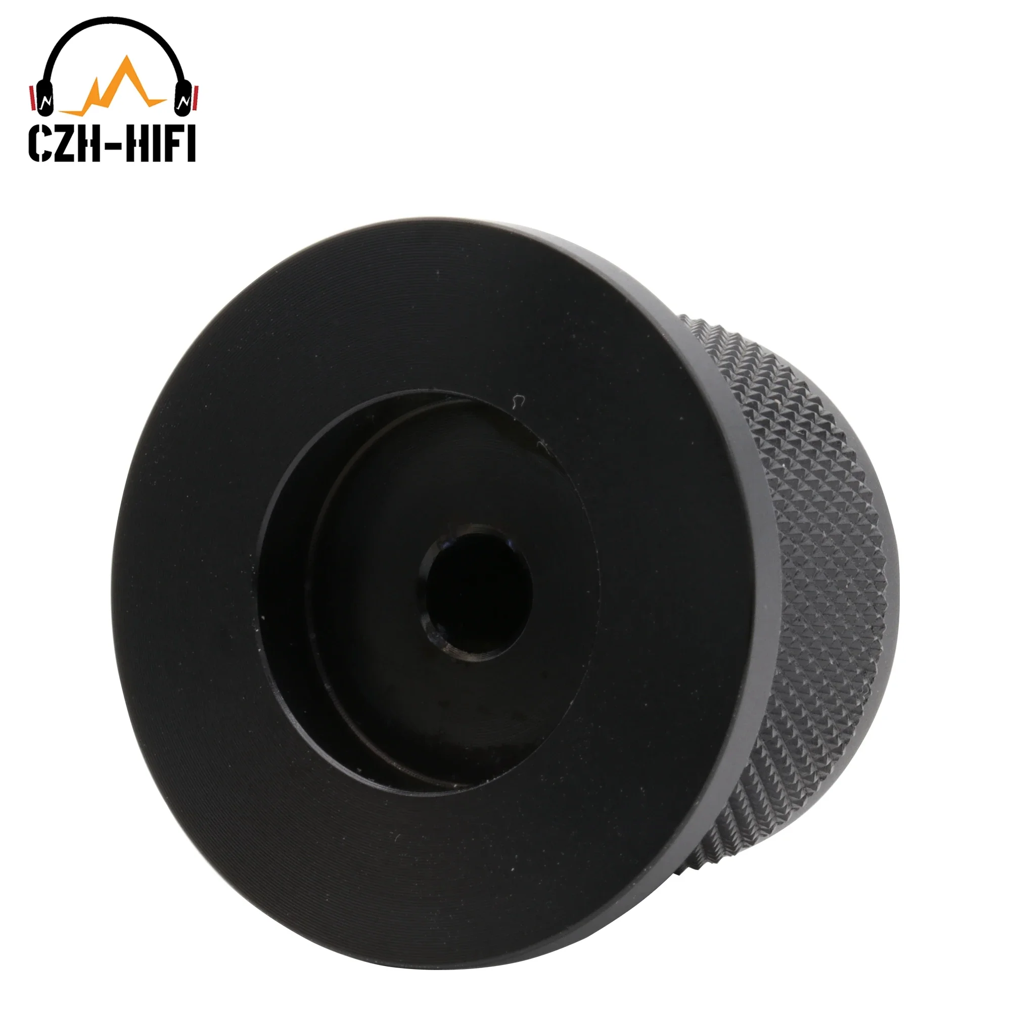Audio Knob MACHINED Solid Aluminum Amplifier POTENTIOMETER CD DAC Speaker Turntable Radio VOLUME CONTROL Knob DIY