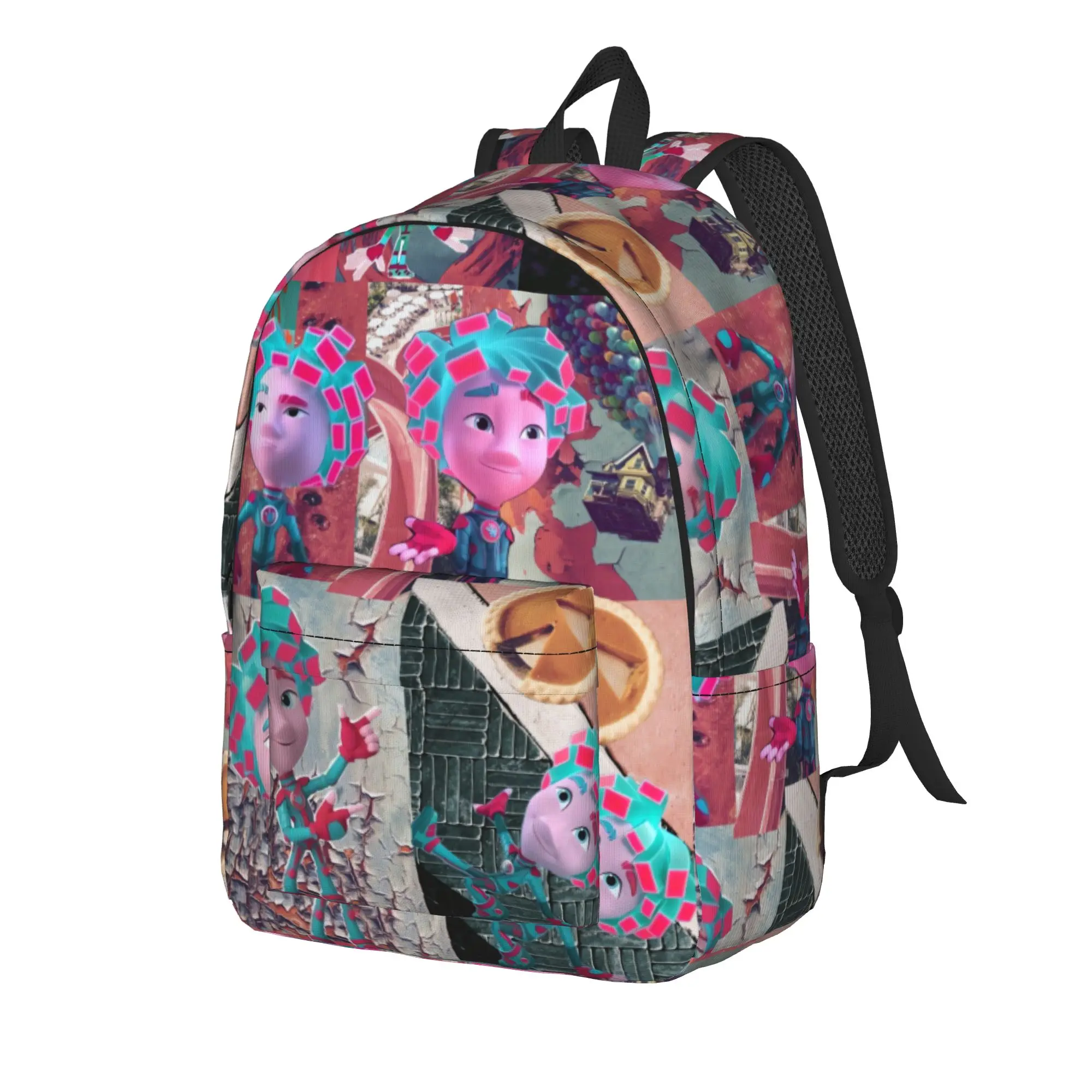 The Fixies Kindergarten Backpack Women  Big Backpacks Polyester Casual School Bags University Colorful Rucksack