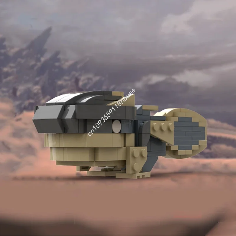 

Набор из 161 детали: Модель Jyuratodus Monster Hunter Brickheadz, конструктор, модульная архитектура, детские игрушки, креативные подарки на Рождество