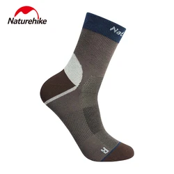 Naturehike Sports Socks Outdoor Fitness Breathable Quick Dry Soft Men's Socks Wear-resistant High Elastic Running Sock