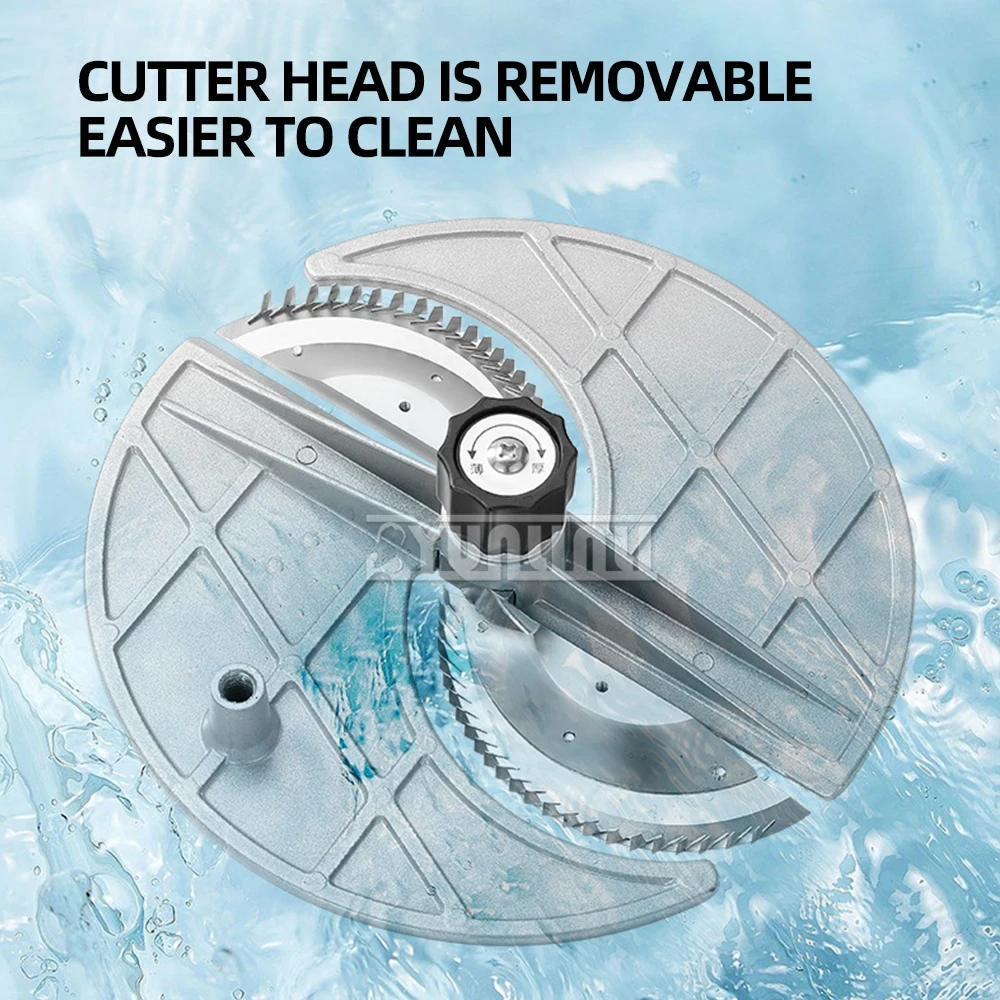 Máquina Manual de rodajas de frutas y verduras de acero inoxidable, cortadora de patatas multifuncional para el hogar