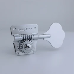 Guyker Bass Tuners 1:26 비율 Open Gear Tuning Key Pegs 전기 재즈베이스 또는 정밀 크롬 용 기계 헤드 교체