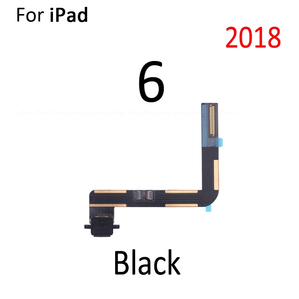 Kabel Fleksibel Port Pengisian Daya Konektor Dock USB untuk iPad 3 4 5 6 7 8 9 10 9.7 10.2 10.9 inci Suku Cadang Perbaikan