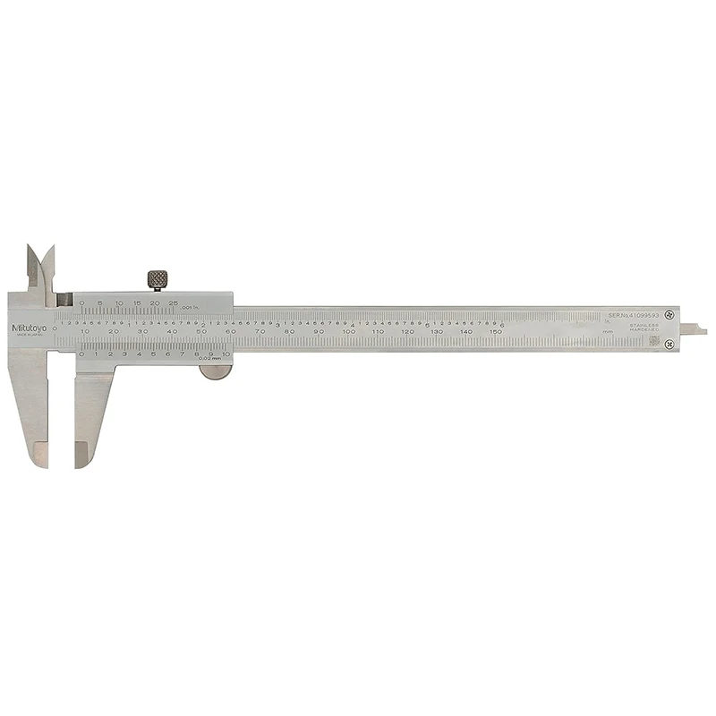

Original Japan Made 530-312 530-118 530-119 Range 0-150/200/300mm 0-6"/8"/12" Graduation 0.02mm/.001" Vernier Calipers