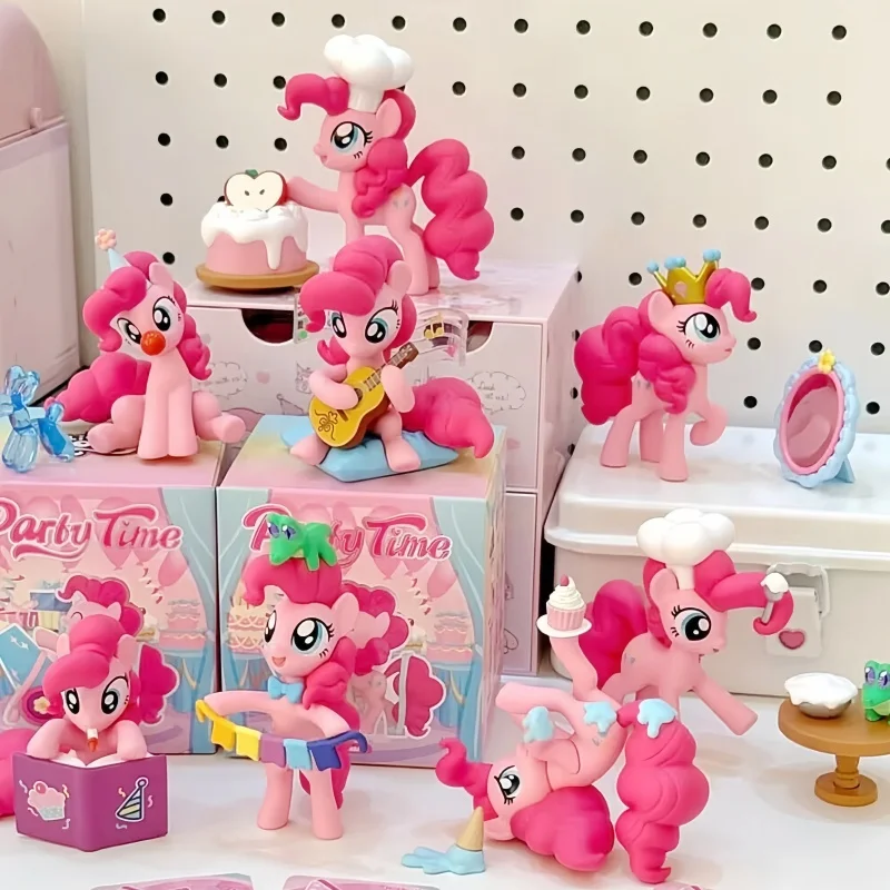 

2025 New Genuine In Stock My Little Pony Party Time Series Blind Box Cute Biqi Trendy Toy Peripheral Cute Ornaments Girl Gift