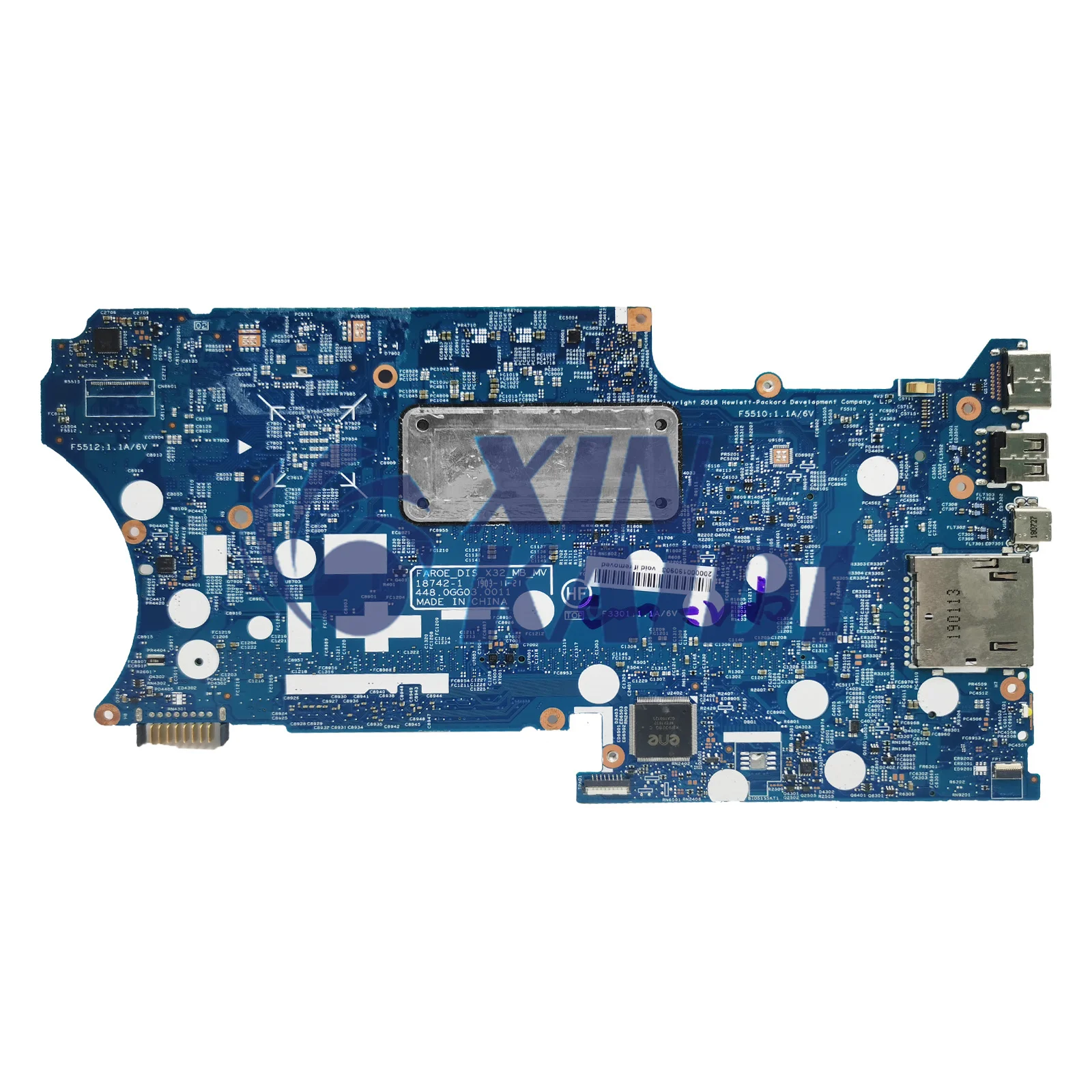 Ordinateur Portable Carte Mère Pour HP Pavilion X360 occupation DH L51138-601 L51138-001 Ordinateur Carte Mère CPU i3 i5 8e 10e Isabel 18742-1