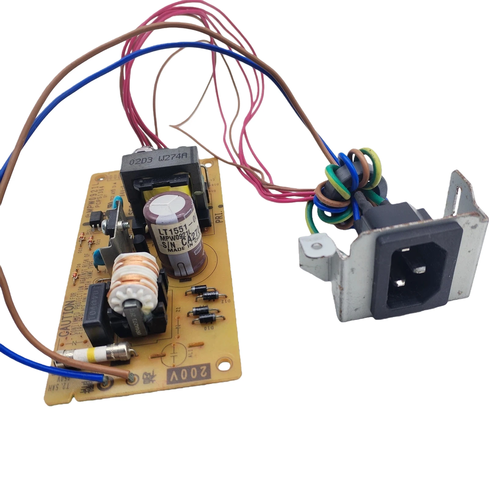 Power Supply MFC-J650DW 200V MPW0921L PCPS1364 Fits For Brother J450DW J875 J285 J870 J470 MFC-J952 J875DW J752DW J650 J450 J245