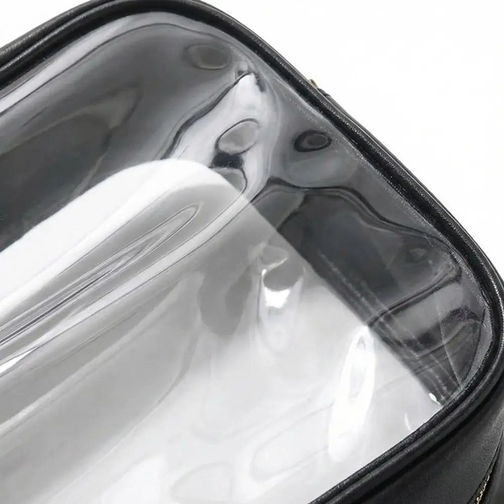 

Водонепроницаемая прозрачная сумка через плечо с регулируемым ремнем, черная прозрачная сумка-мессенджер, белая сумка через плечо из ПВХ со съемным ремнем