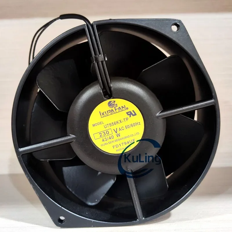 Ventilador Resistente a Altas Temperaturas U7556KX-TP 230V para New Japan Yura IKURA, Dimensiones 172 x 150 x 55 mm
